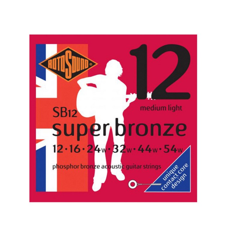 Rotosound SuperBronze  12-54 木吉他弦